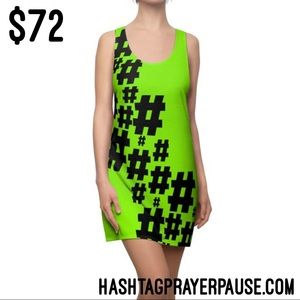 #PrayerPause Lime Women's Cut & Sew Racerback